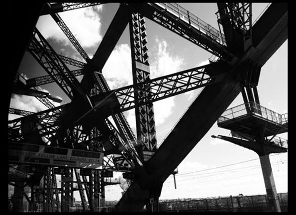 Harbour Bridge detail as seen from a bus 5