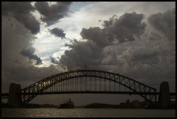 Cloudscape over the Harbour Bridge